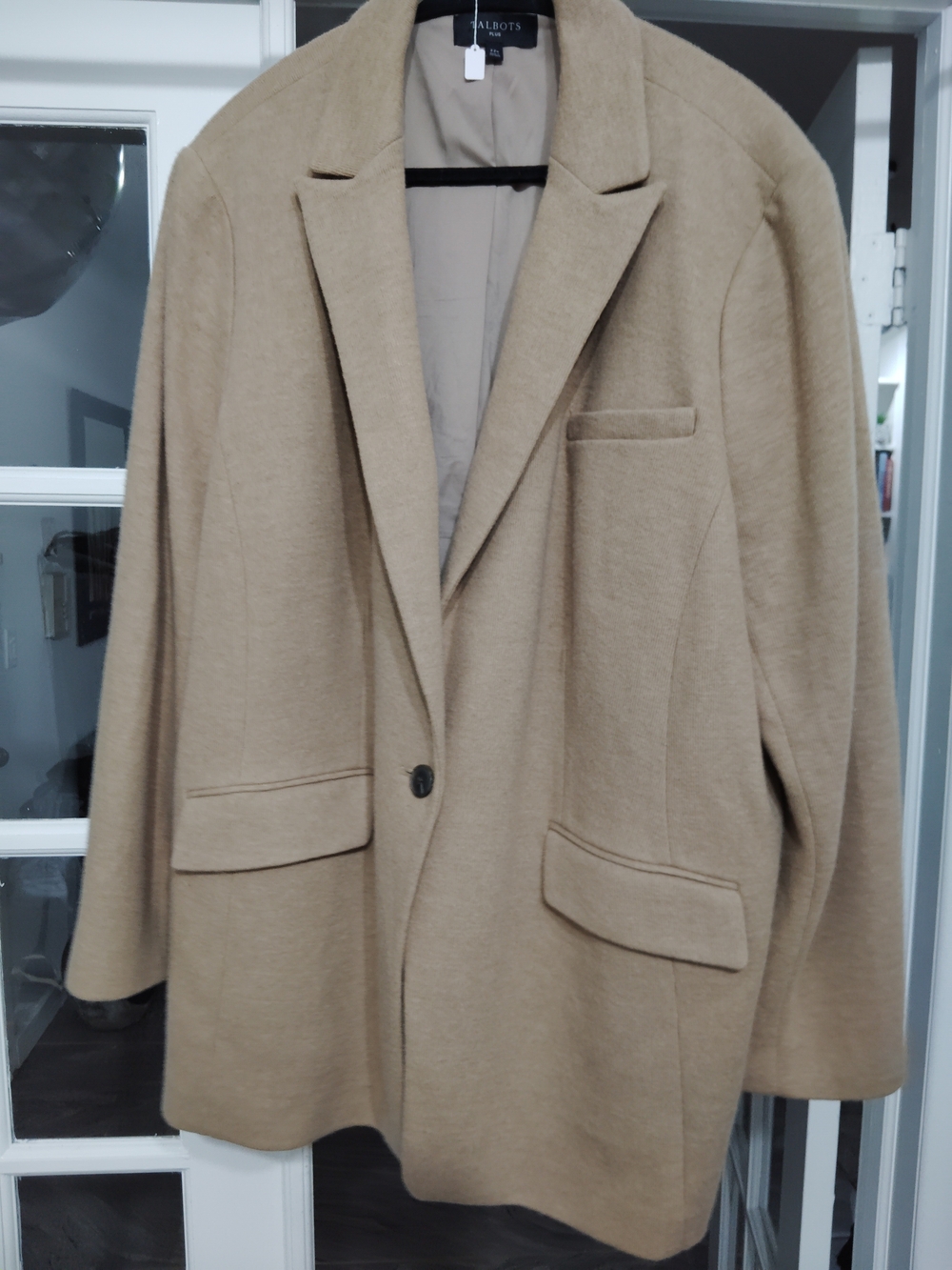 Talbots Plus Classic Camel Blazer 🫰🏾💫